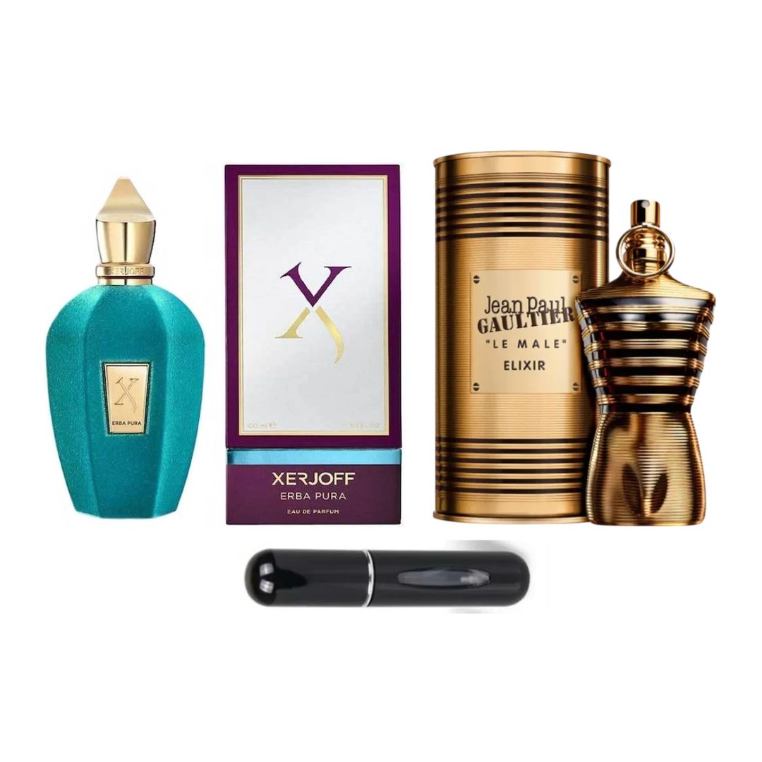 ERBAPURAESTUCHE+LEMALEELIXIR+PERFUMERO